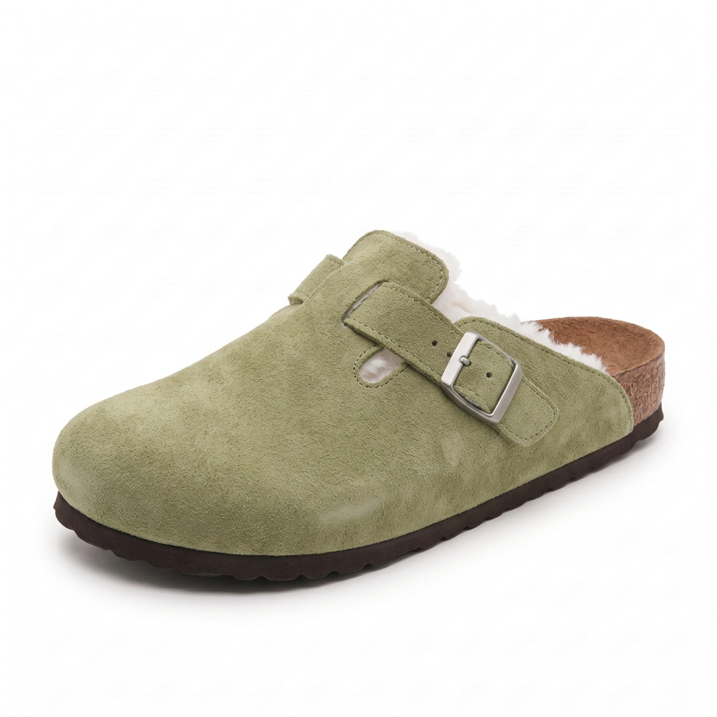 The Cloud Clog - Olive Green